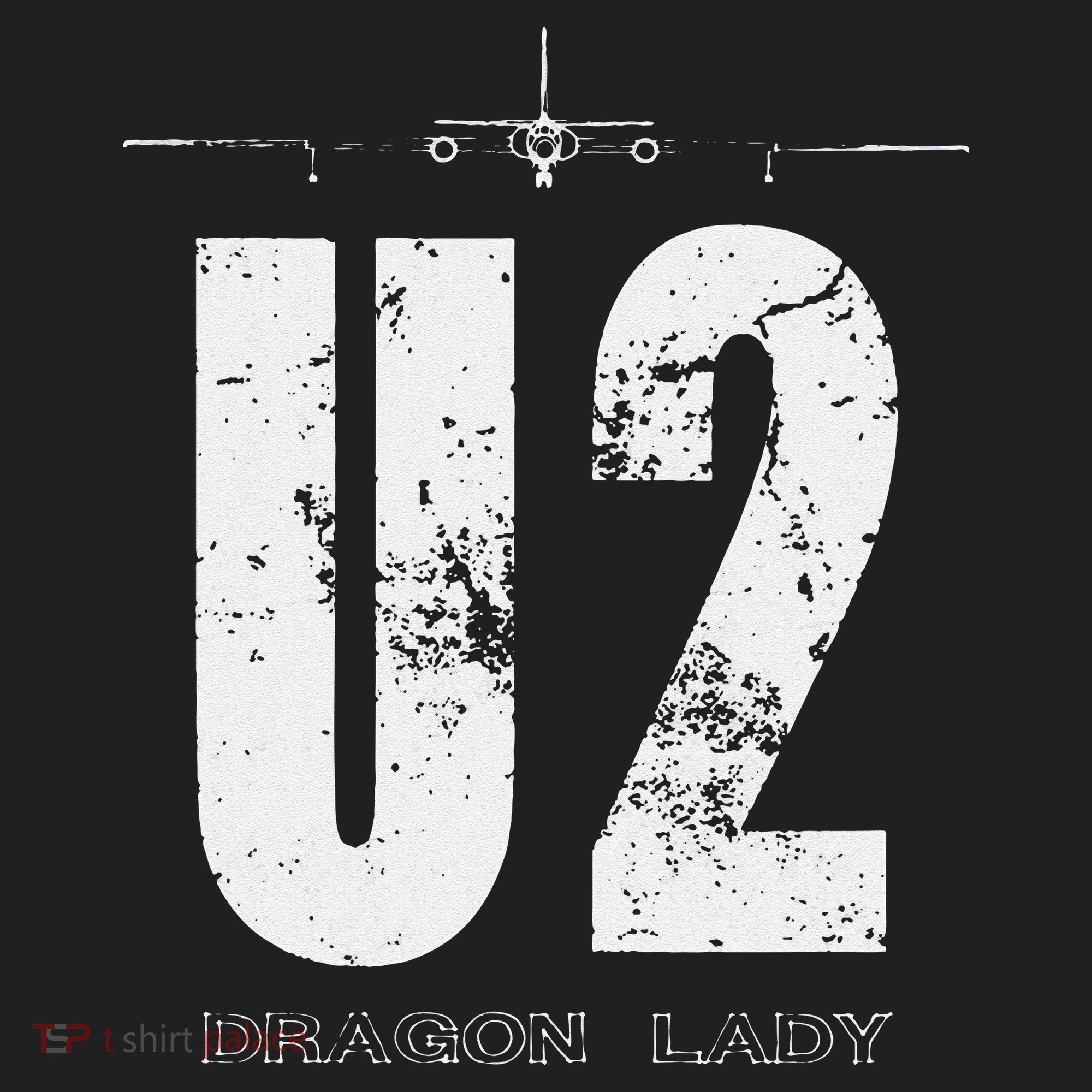 U 2 Dragon Lady Spy Plane Golf Towel