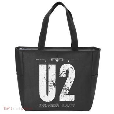 U 2 Dragon Lady Spy Plane Tote Bag