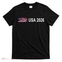 USA 2026 Football Soccer Team Flag T-Shirt thumb 0