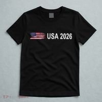 USA 2026 Football Soccer Team Flag T-Shirt thumb 5