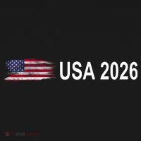 USA 2026 Football Soccer Team Flag Mousepad thumb 1