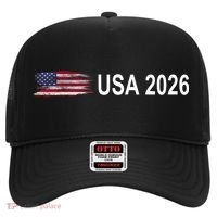 USA 2026 Football Soccer Team Flag Hat thumb 0