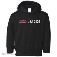 USA 2026 Football Soccer Team Flag Toddler Hoodie thumb 0