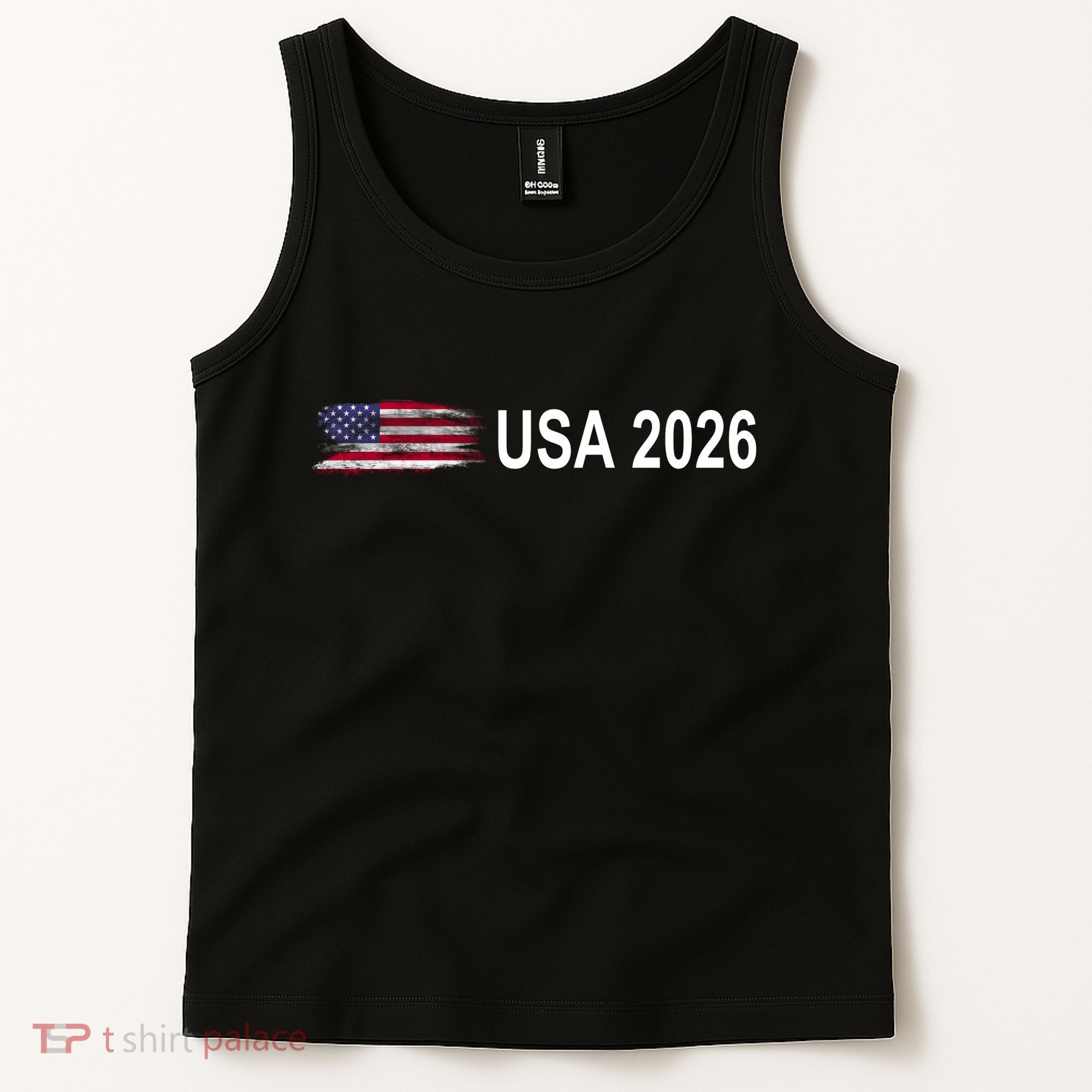 USA 2026 Football Soccer Team Flag Tank Top