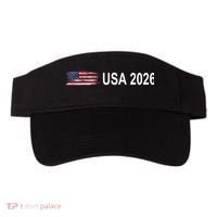 USA 2026 Football Soccer Team Flag Visor thumb 0