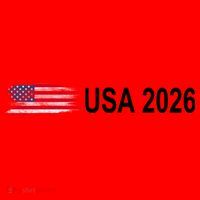 USA 2026 Football Soccer Team Flag Santa Hat thumb 1