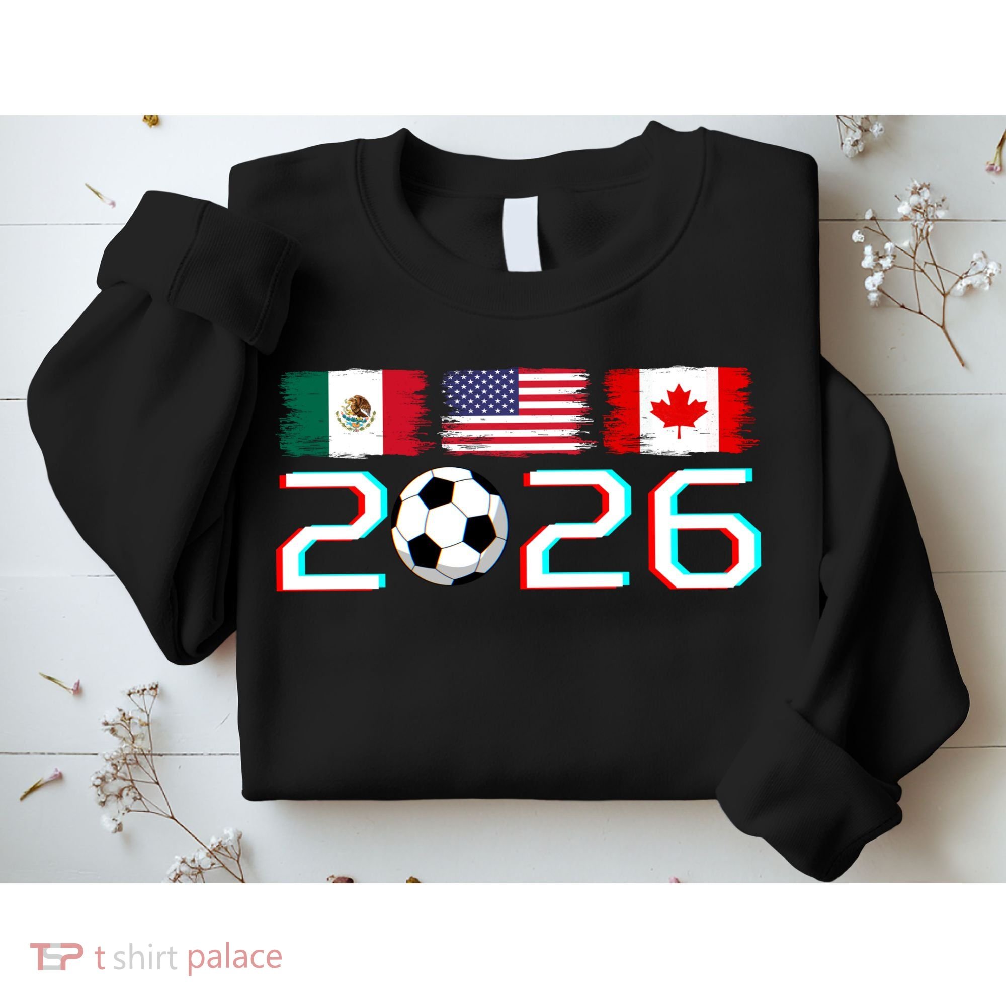 United 2026 Soccer Cup North America Emblem Sweatshirt