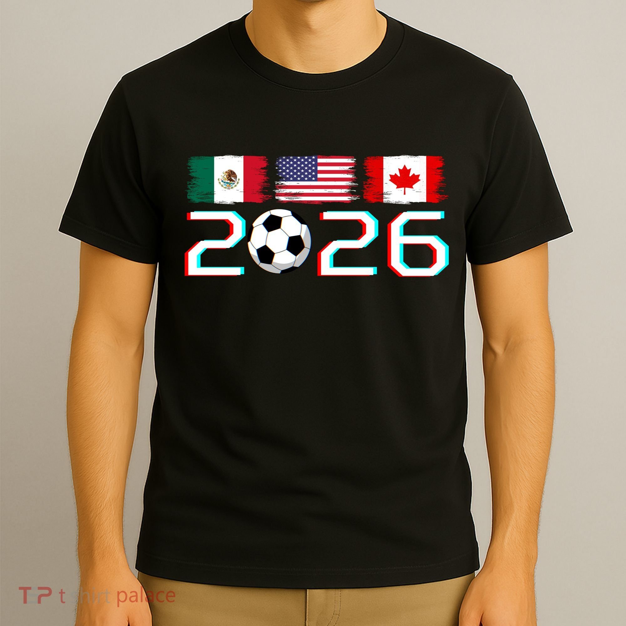United 2026 Soccer Cup North America Emblem T-Shirt