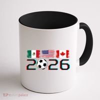 United 2026 Soccer Cup North America Emblem Coffee Mug thumb 1