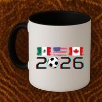 United 2026 Soccer Cup North America Emblem Coffee Mug thumb 2