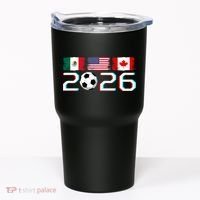 United 2026 Soccer Cup North America Emblem Tumbler thumb 0