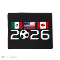 United 2026 Soccer Cup North America Emblem Mousepad thumb 0
