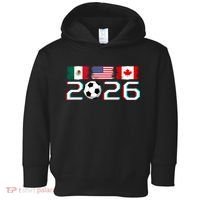 United 2026 Soccer Cup North America Emblem Toddler Hoodie thumb 0