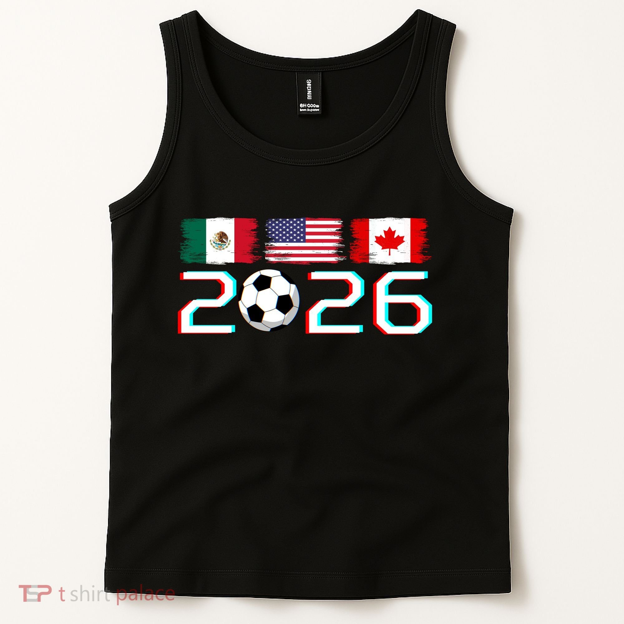 United 2026 Soccer Cup North America Emblem Tank Top