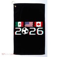 United 2026 Soccer Cup North America Emblem Golf Towel thumb 0