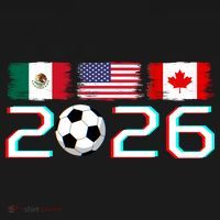 United 2026 Soccer Cup North America Emblem Women's Long Sleeve Shirt thumb 2