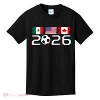United 2026 Soccer Cup North America Emblem Kids T-Shirt thumb 0