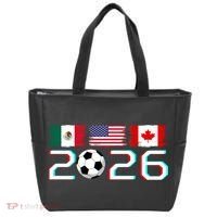 United 2026 Soccer Cup North America Emblem Tote Bag thumb 0