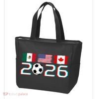 United 2026 Soccer Cup North America Emblem Tote Bag thumb 3