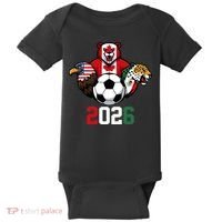 United 2026 Soccer North America Tournament Baby Bodysuit thumb 0