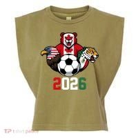 United 2026 Soccer North America Tournament Garment-Dyed Women's Muscle Tee thumb 0