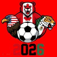 United 2026 Soccer North America Tournament Santa Hat thumb 1