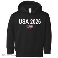 USA 2026 Soccer Football Toddler Hoodie thumb 0