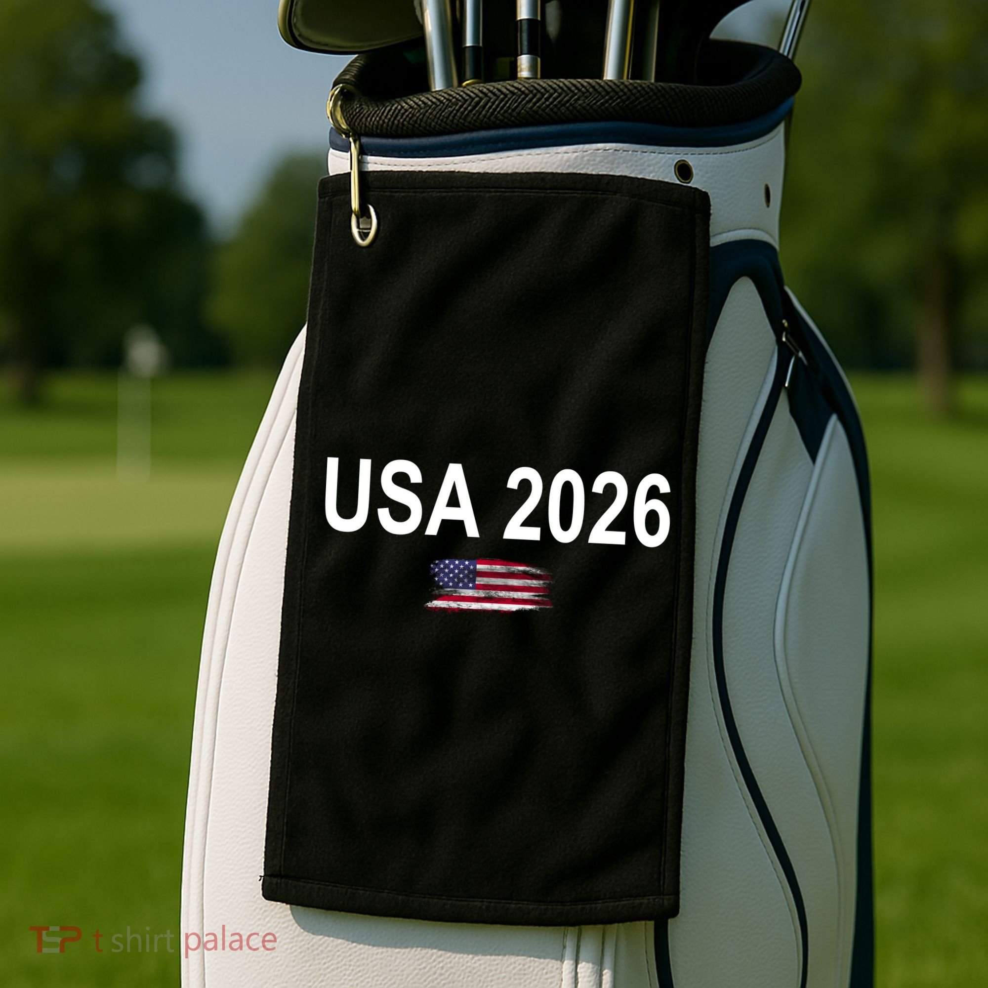 USA 2026 Soccer Football Golf Towel