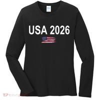 USA 2026 Soccer Football Women's Long Sleeve Shirt thumb 0