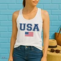 Usa 2024 United States Sport Usa Team 2024 Us Women's Tank Top thumb 2