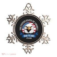 USA 250 Years Bald Eagle Patriotic 250th Anniversary Ornament thumb 0