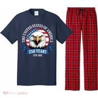 USA 250 Years Bald Eagle Patriotic 250th Anniversary Pajama Set thumb 0