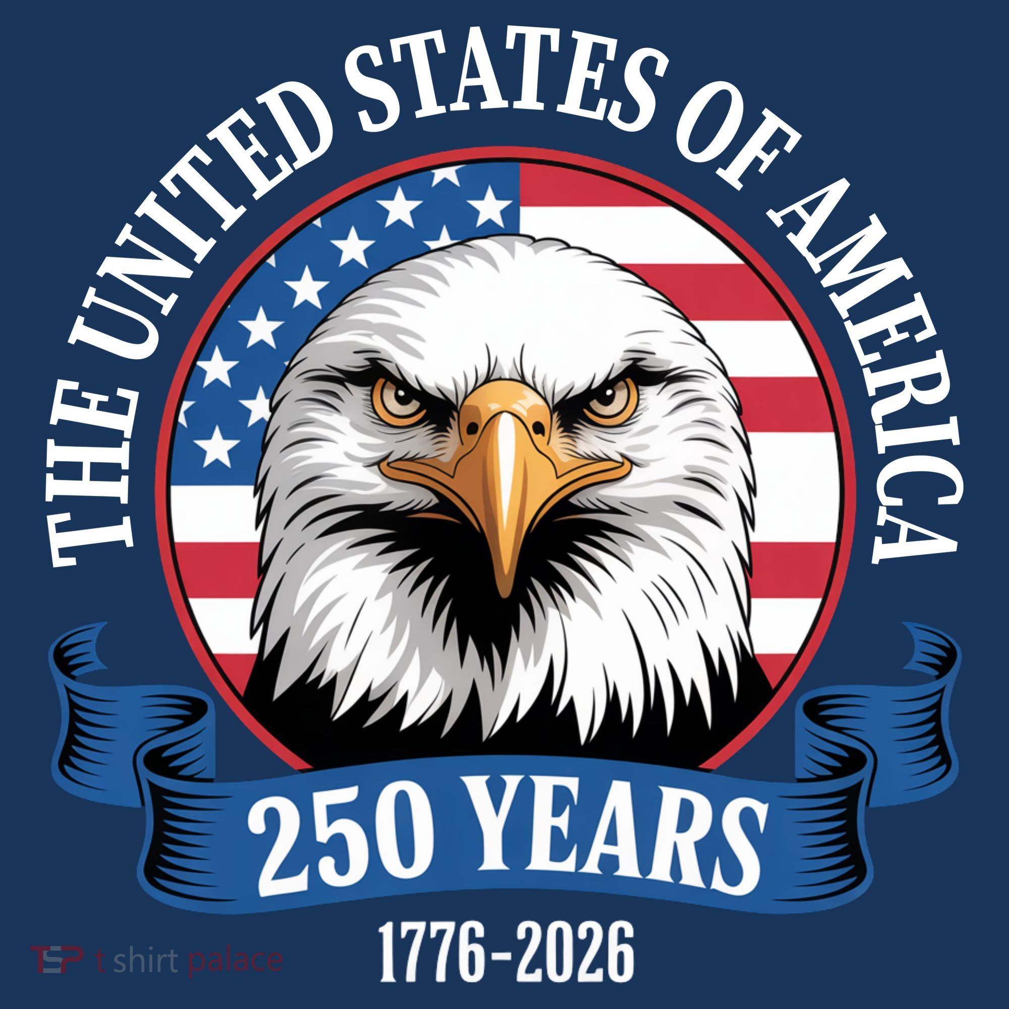 USA 250 Years Bald Eagle Patriotic 250th Anniversary Women's Hoodie