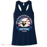 USA 250 Years Bald Eagle Patriotic 250th Anniversary Women's Tank Top thumb 0