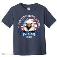 USA 250 Years Bald Eagle Patriotic 250th Anniversary Toddler T-Shirt thumb 0