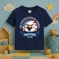 USA 250 Years Bald Eagle Patriotic 250th Anniversary Toddler T-Shirt thumb 3