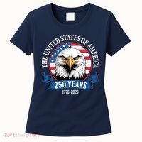 USA 250 Years Bald Eagle Patriotic 250th Anniversary Women's T-Shirt thumb 0