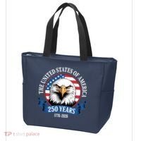 USA 250 Years Bald Eagle Patriotic 250th Anniversary Tote Bag thumb 3