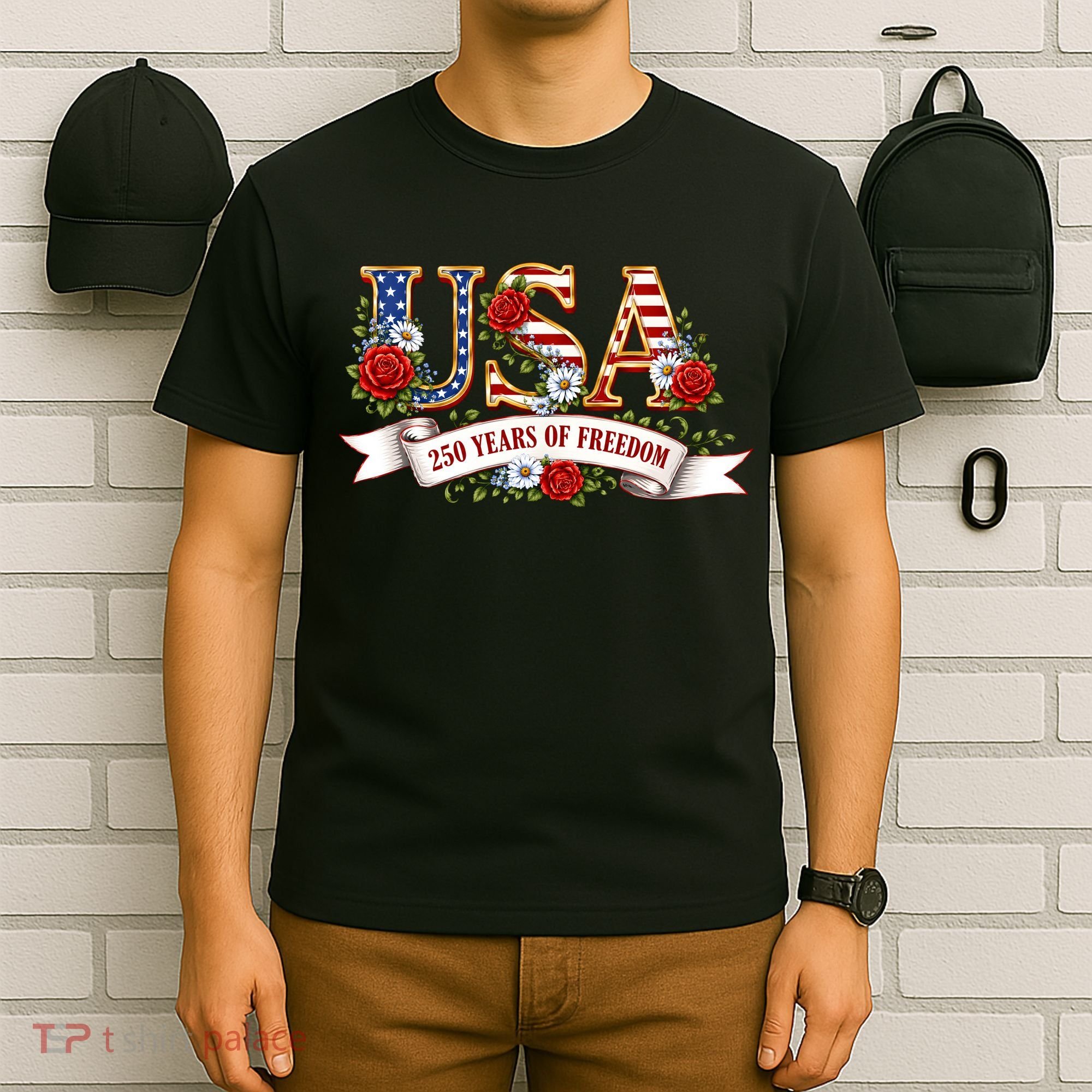 USA 250 Years Of Freedom T-Shirt