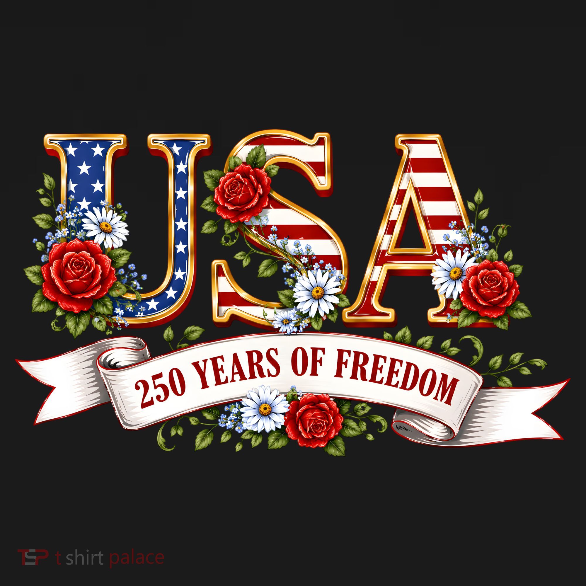 USA 250 Years Of Freedom Mousepad