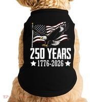 USA 250 Years Eagle 1776-2026 Flag Doggie Tank thumb 0