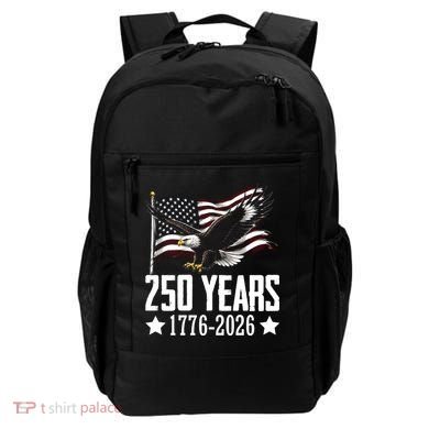 USA 250 Years Eagle 1776-2026 Flag Backpack