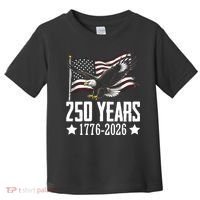 USA 250 Years Eagle 1776-2026 Flag Toddler T-Shirt thumb 0