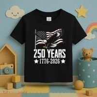 USA 250 Years Eagle 1776-2026 Flag Toddler T-Shirt thumb 3