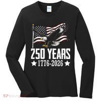 USA 250 Years Eagle 1776-2026 Flag Women's Long Sleeve Shirt thumb 0
