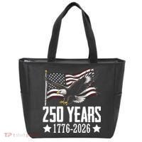 USA 250 Years Eagle 1776-2026 Flag Tote Bag thumb 0