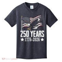 USA 250 Years Eagle 1776-2026 Flag Kids T-Shirt thumb 0