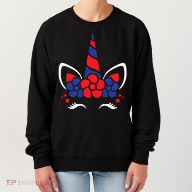 Unicorn 4th Of July Women's Sweatshirt