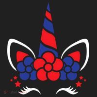 Unicorn 4th Of July Women's Sweatshirt thumb 2