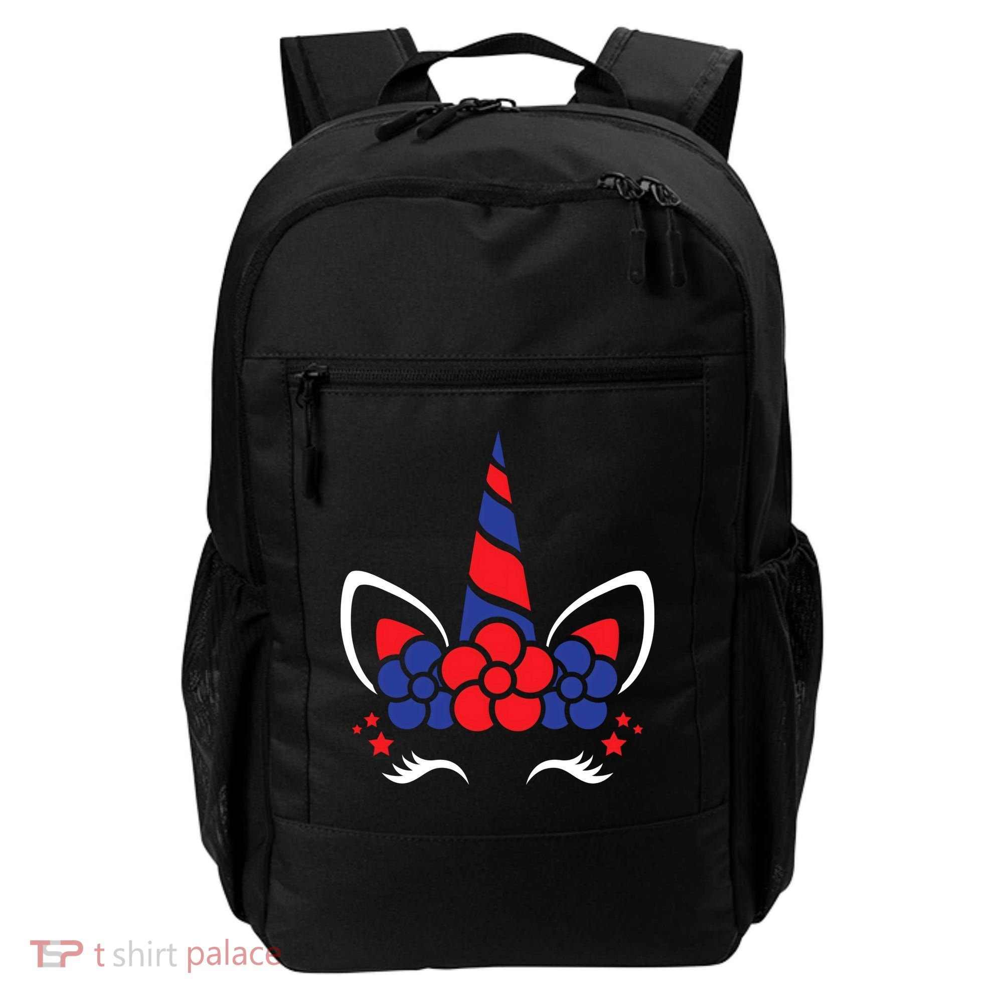 Unicorn 4th Of July Backpack